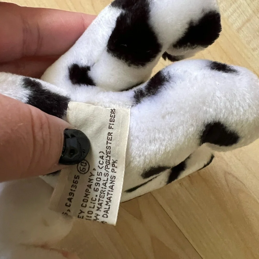 Vintage Disney 101 Dalmatians Applause small puppy plush stuffed animal‎